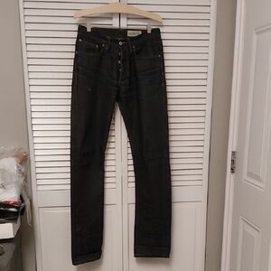 Gustin Men's Selvedge Dark Jeans